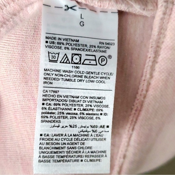 Blush pink Old Navy moto jacket in size large - Picture 8 of 12